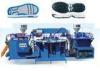TPR OutSole / Sport Shoe Sole PVC Air Blowing Injection Machine Two Colors