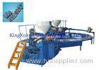 Horizontal 2 Colors Shoe Sole Manufacturing Machine For PVC / TPR / TR Sole