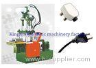 Vertical Three Pin Plugs Plastic Injection Molding Machine For Eletricity Plug Molding