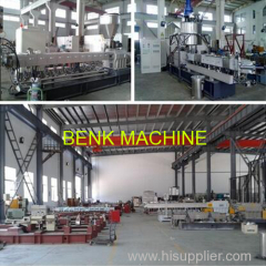 WPC pelletizing machine wpc extrusion machine