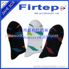 Men Ankle Socks White Gray Black Customized OEM Manufacturer