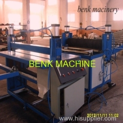 PVC sheet extrusion machinery