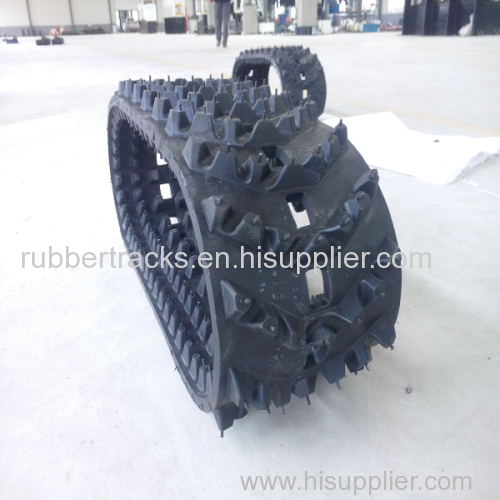 Snowmobile rubber track Snow blower rubber track