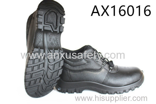 AX16016 split emboss leather safety boots