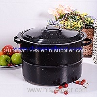 Enamel 30 QT Stock pot