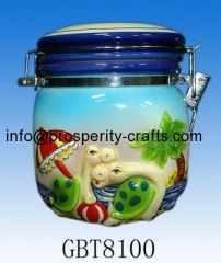 Ceramic Airtight Storage Jar