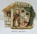 Ceramic Nativity set .