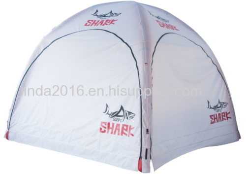 Inflatable Tent Shark Tent White Purple