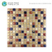 Glazed Ceramic Porcelain Wall Tiles Artist Iridescent Glass Rainbow Mosaic Tile