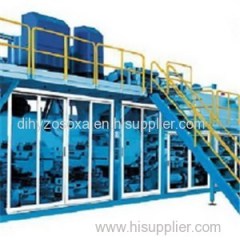 Full Automatic High Speed Semi Servo Adult Diaper Machine