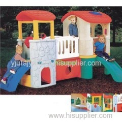 Kids Childrens Wooden Plastic Outdoor Indoor Playhouse