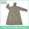 YJ-6205 Stylish Womens Long Travel Raincoat Rain Wear Girls Rain Coats