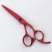 Red Color 6 Inch Hairdressing Scissors For Cutting Hair Tools