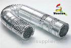 Insulated Ventilation Aluminum Foil Ducting Fire Retardant Eco Friendly