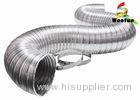 Smooth Aluminum Flexible Air Intake Duct Hose Custom Corrosion Resistance