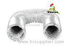 Eco - Friendly Aluminum Flexible Foil Duct 14'' For Greenhouse Ventilation