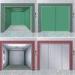 Travelling Height 60 M Hydraulic Freight Elevator / Goods Elevator