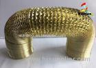 Aluminum Foil Ventilation Flexible Ducting Insulated Stretchable For HVAC Systems