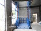 Industrial Freight Material Lift Elevator With Starting Up Compensation Technology