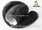 HVAC Vent Non Insulated Flexible Duct Flame Retardant PVC Aluminum Foil