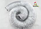 Aluminium Semi Rigid Flexible Ducting Fire Proof For Grow Tent Ventilation