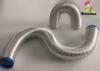 Elastic Collapsible Aluminum Air Duct Heat Resistant Customized With 9mm Ripple