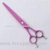 Pink 8 Inch Dog Cutting Scissors With Japanese SUS440C Stainless Steel Material