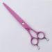 Pink 8 Inch Dog Cutting Scissors With Japanese SUS440C Stainless Steel Material