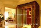 Safety Residential Home Elevators / 5F Villa Elevator Machine Room Less