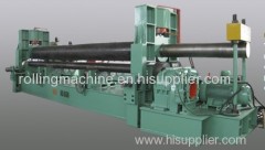 6000mm Length hydraulic roller bending machine 3 rolls