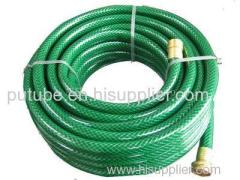 PVC garden hose non Torsion PVC material reinforced braid flexible garden hose for winter