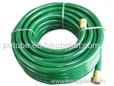 PVC garden hose non Torsion PVC material reinforced braid flexible garden hose for winter