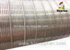 Semi Rigid Flexible Aluminum Air Duct 12" Flame Retardant Smooth Cleaning Surface