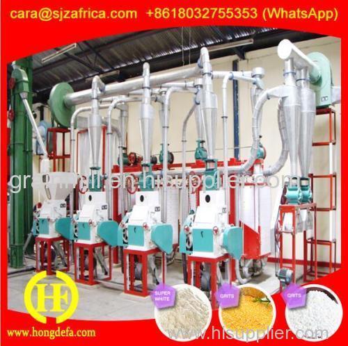 Africa maize milling mill machine