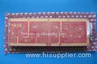 High Frequency 10 Layer Hybrid PCB FR-4 Red Mask Transmitter Circuit Board