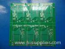 Double Sided Fr4 High Tg 170 PCB 1.6mm Immersion Gold Green For GPS Logger