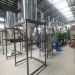 waste pet bottle crushing washing drying recycling line