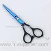 Multi - Color Ice Tempered Stainless Scissors 6 Inch With Curved Blade Type