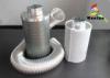 Zinc Anodized Steel Activated Charcoal Air Filter Efficiency With Cotton Mesh