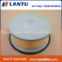 manufacture price air filter GAG-858 16546-B1002A CA5691 F026401819 for NISSAN