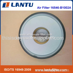 manufacture price air filter GAG-858 16546-B1002A CA5691 F026401819 for NISSAN