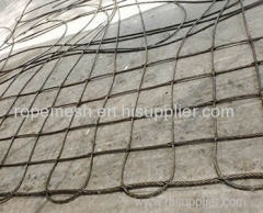 Stainless steel square rope mesh