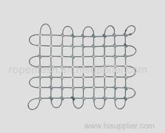 Stainless steel square rope mesh