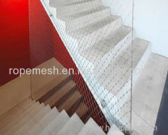 stainless steel balustrade rope mesh