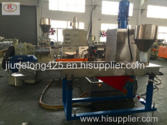 PVC two-stage extrude pelletizing system