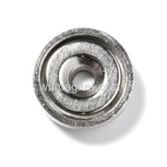 Neodymium( NdFeB) pot magnet/magnetic assembly with internal thread