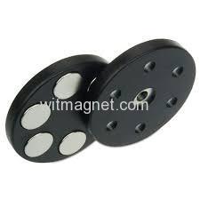 N35 POT MAGNET WITH RUBBER Neodymium magnet POT MAGNET