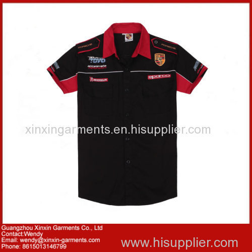 Custom-made good quality racing garments wear shirts for staff
