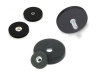 Magnetic Base For Holding Taxi Roof Lights & Rubber Coated Pot Magnet