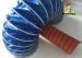 Round 12 Inch High Temperature Flexible Duct PVC Durable With Iron Buckle